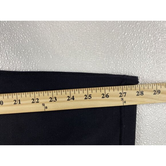 RBX Women's Performance Capri Leggings - Black & Teal Size S - Picture 8 of 11